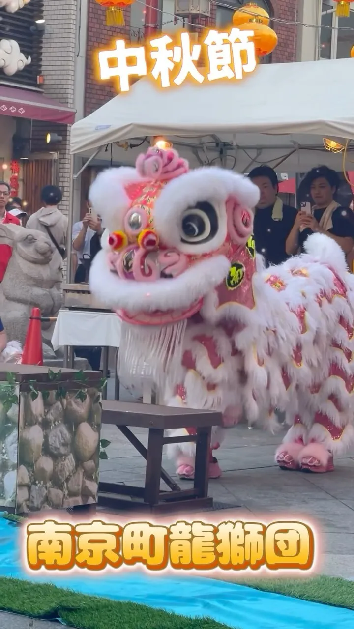 神戸南京町 中秋節がスタート！