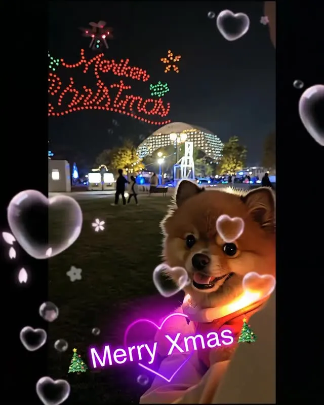 KOBEクリスマス ドローンショー